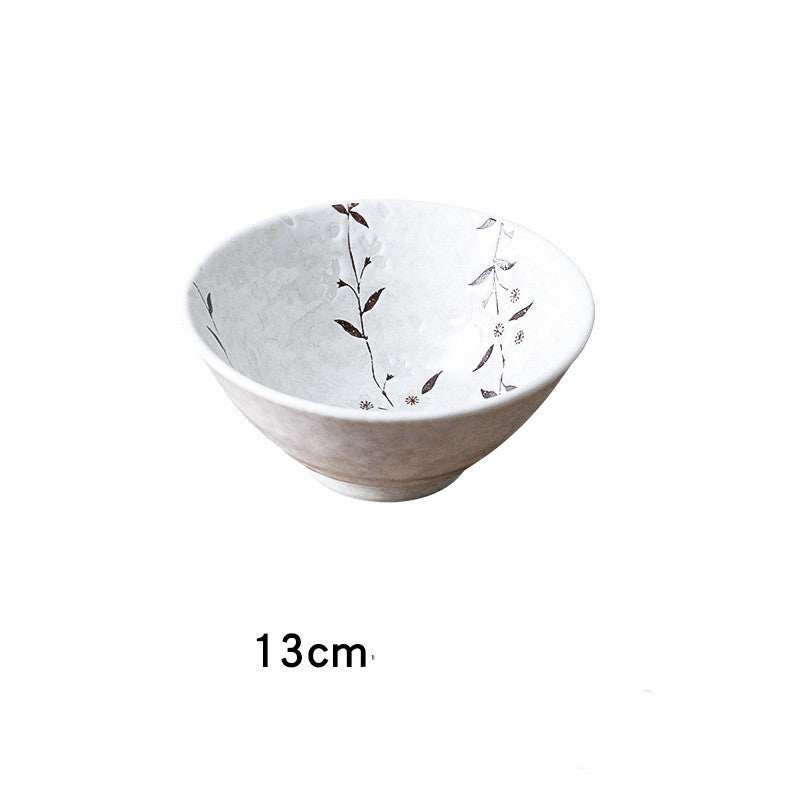 Ceramic White Cherry Blossom Bowl