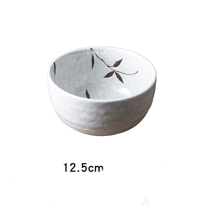 Ceramic White Cherry Blossom Bowl