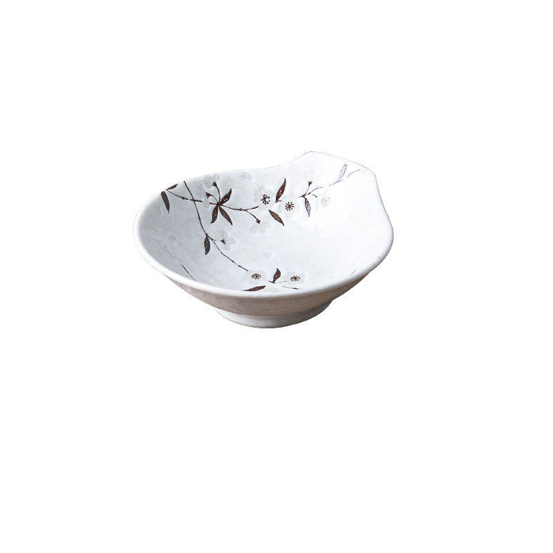 Ceramic White Cherry Blossom Bowl
