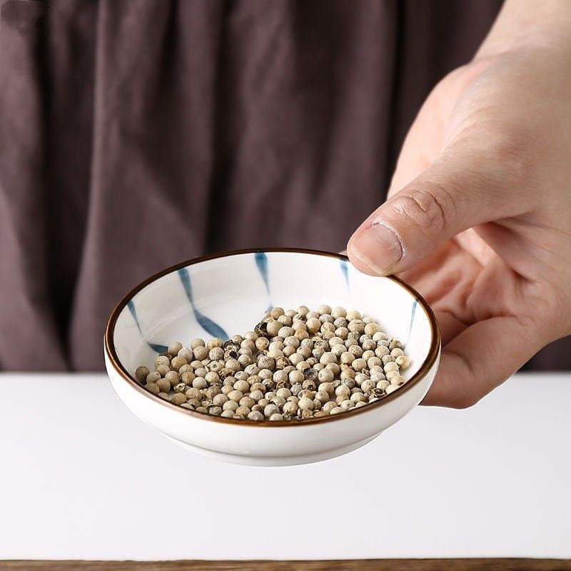 Hand-Painted Ceramic Tableware Seasoning Dish