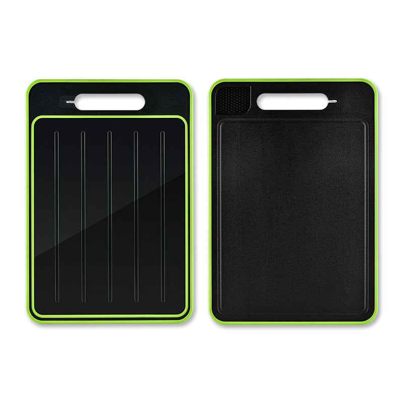 Double-side Defrosting Cutting Board With Knife Sharpener