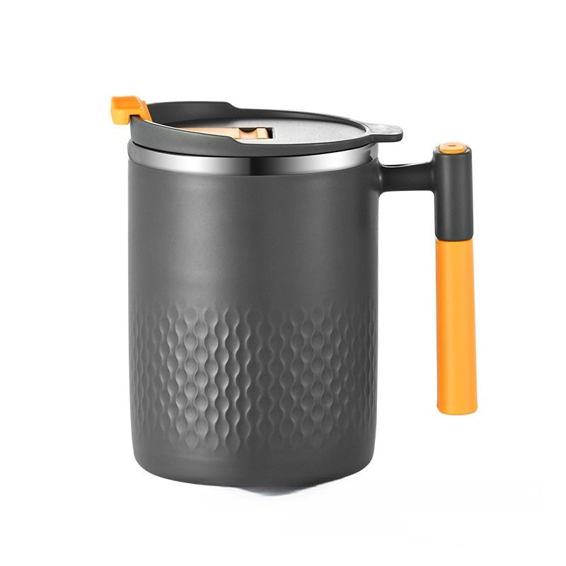 Double-layer Stainless Steel Liner Mug With Lid