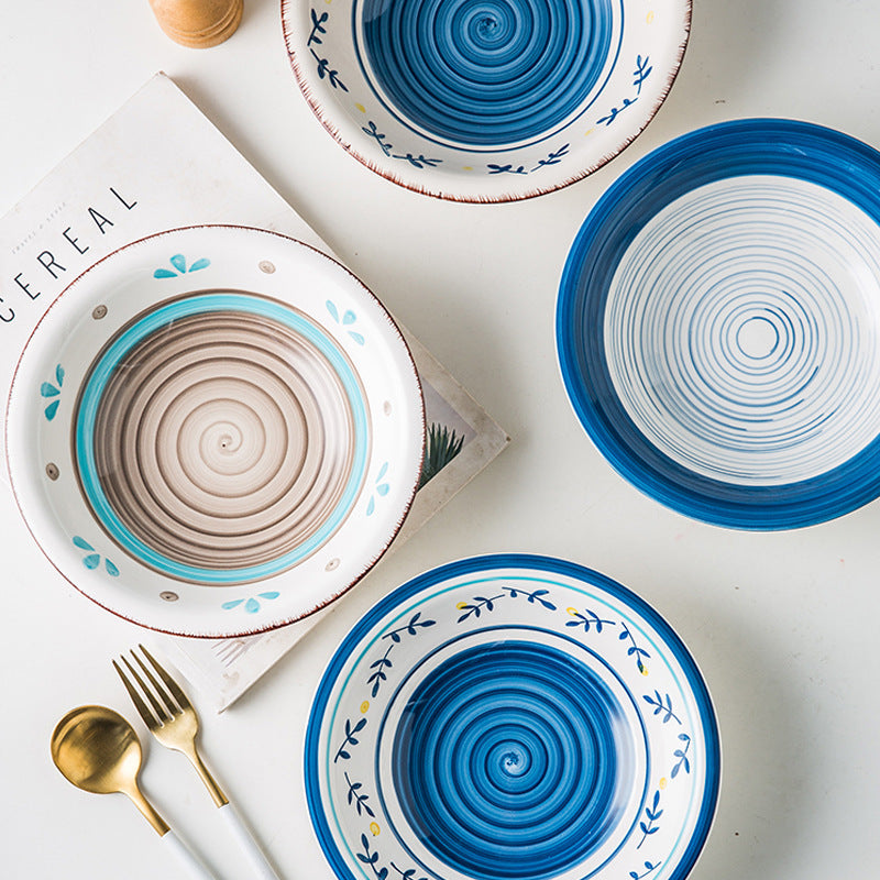 Household Underglaze Hand painted Ceramic Tableware