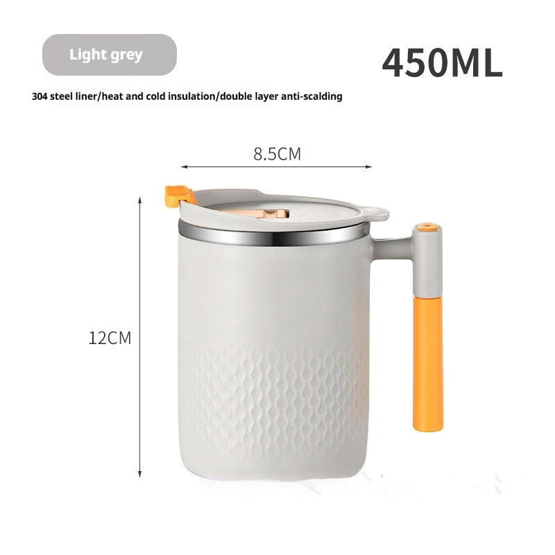 Double-layer Stainless Steel Liner Mug With Lid