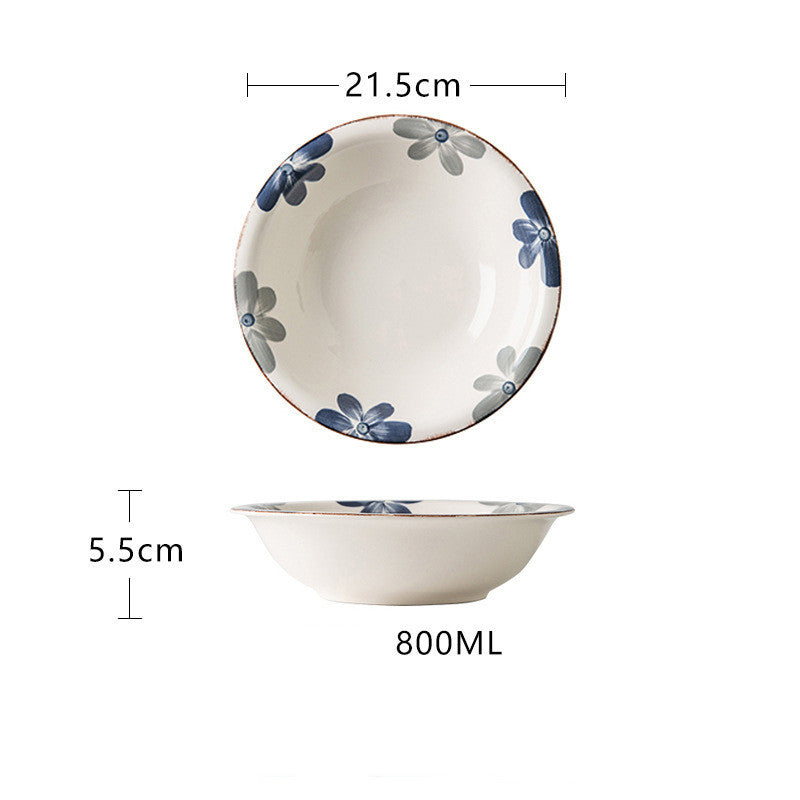 Household Underglaze Hand painted Ceramic Tableware