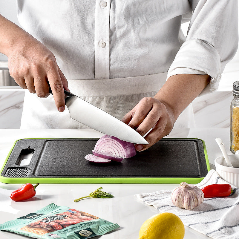 Double-side Defrosting Cutting Board With Knife Sharpener