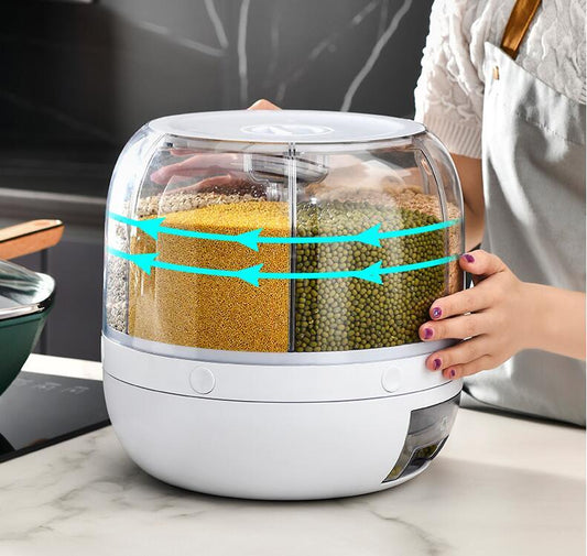 Whole Grain Compartment Storage Box