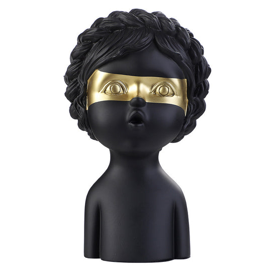 Nordic Portrait Abstract Porch Statue