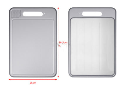 Double-side Defrosting Cutting Board With Knife Sharpener