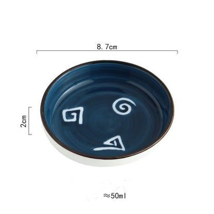 Hand-Painted Ceramic Tableware Seasoning Dish