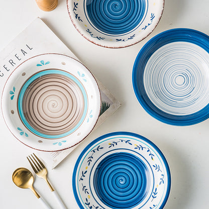 Household Underglaze Hand painted Ceramic Tableware