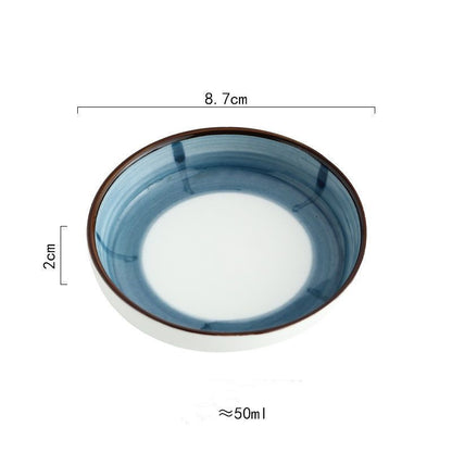 Hand-Painted Ceramic Tableware Seasoning Dish
