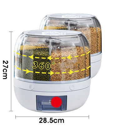 Whole Grain Compartment Storage Box