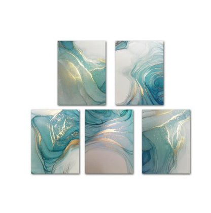 Abstract Liquid Fluid Art Poster