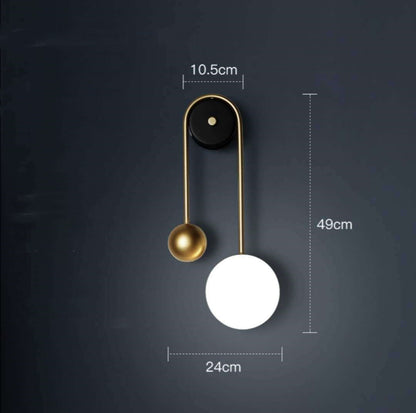 Minimalist Creative Bedside Wall Lamp