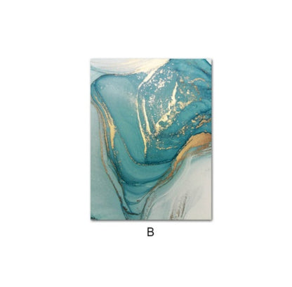 Abstract Liquid Fluid Art Poster