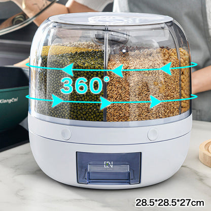 Whole Grain Compartment Storage Box