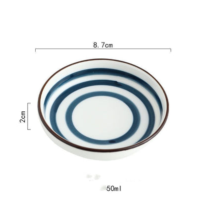 Hand-Painted Ceramic Tableware Seasoning Dish